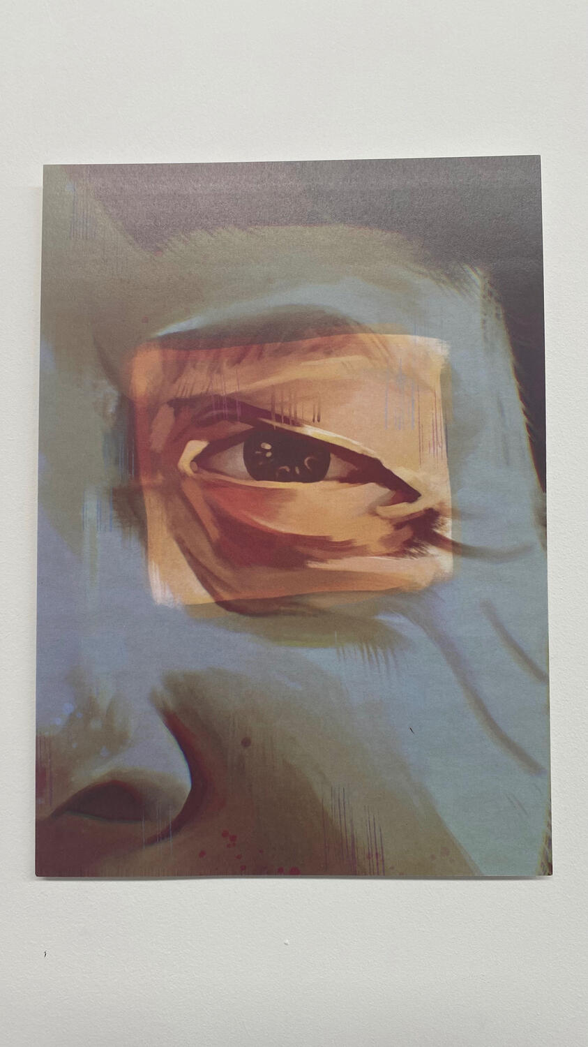 Granny, Digital Drawing, 29x21cm, 2022