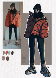 Outfit study